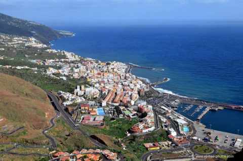 Puerto de la Cruz desde la Orotava